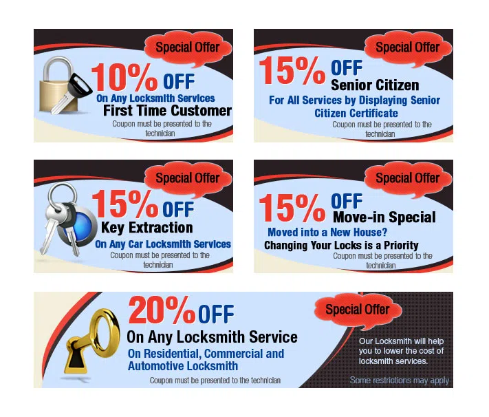 Lombard IL Locksmith Store Lombard, IL 630-492-0610 - coupon2-set-five